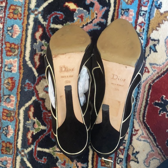 COPY - Dior Wave Booties Black and Gold Stiletto … - Picture 8 of 8